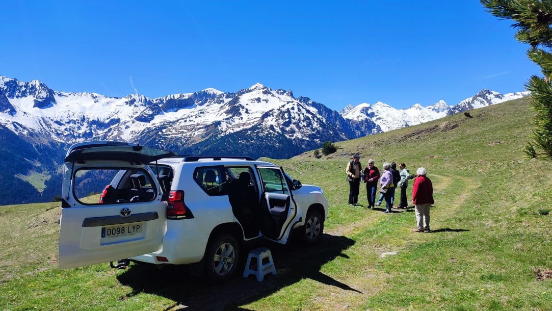 Ruta 4x4 por pistas de montana del Pirineo