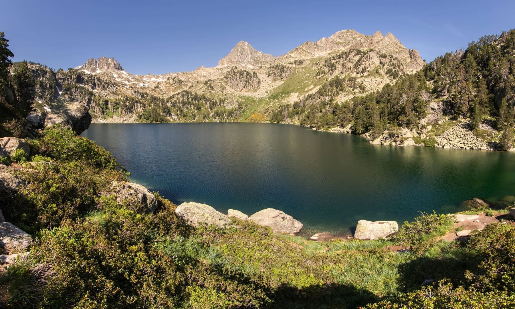 Estany de Gerber, en el Pallars Sobirà