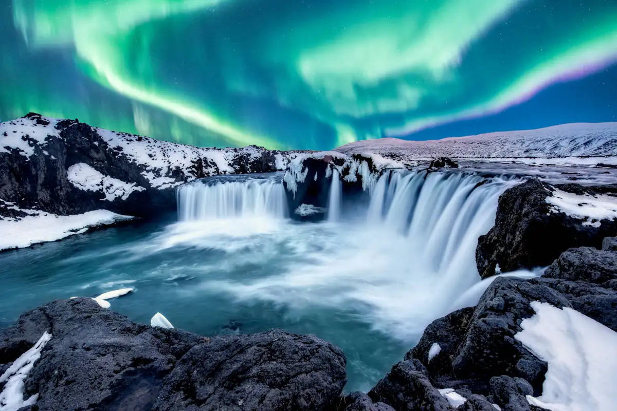 Paisaje natural de Islandia