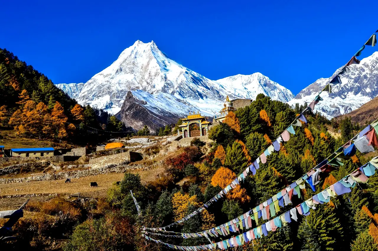 Montañas del Manaslu