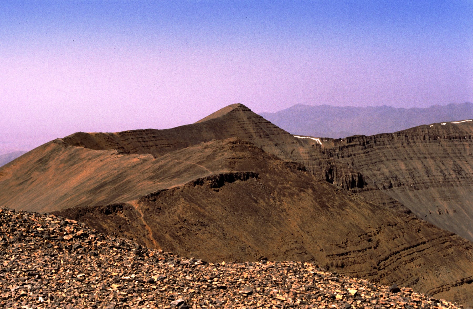 Arista de cumbre del M'Goun